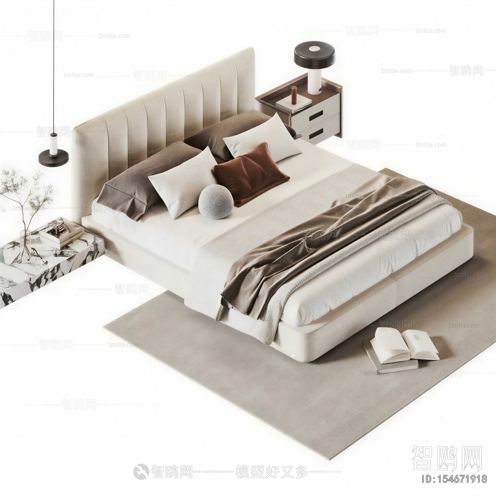 Modern Double Bed