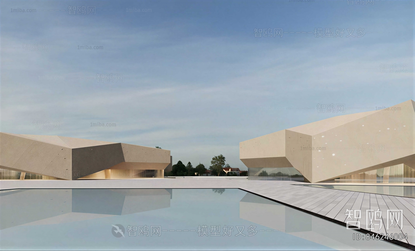 Modern Appearance Of Commercial Building