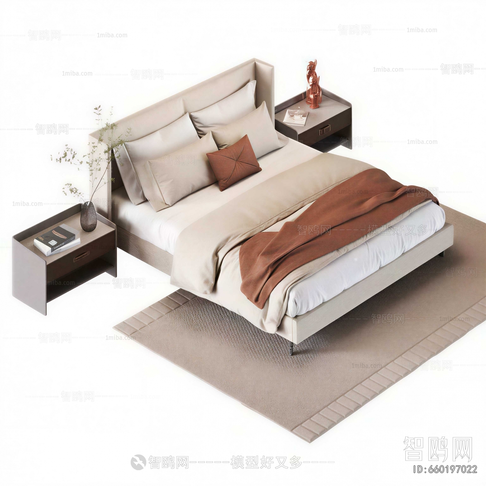 Modern Double Bed