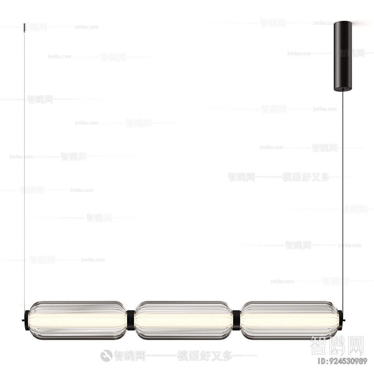 Modern Long Chandelier