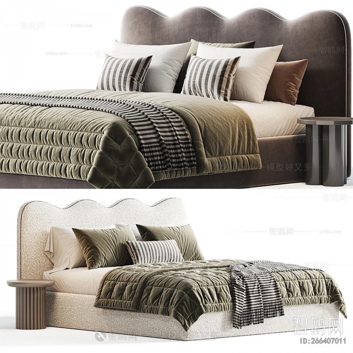 Modern Double Bed