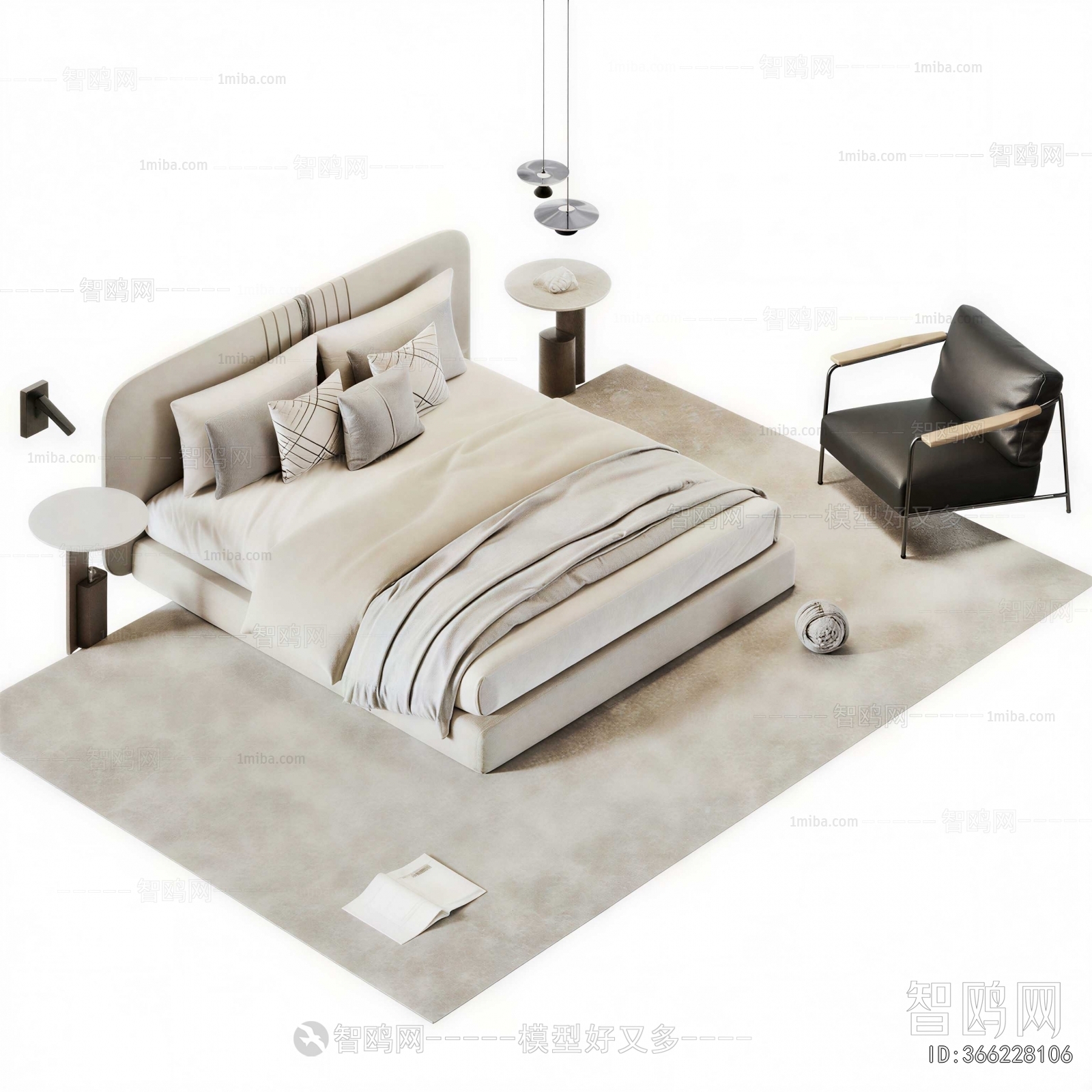Modern Double Bed
