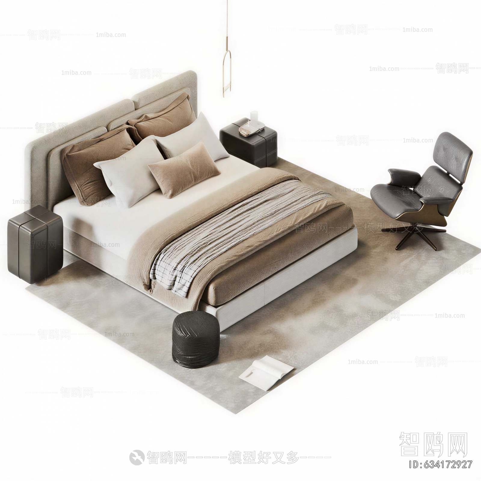 Modern Double Bed