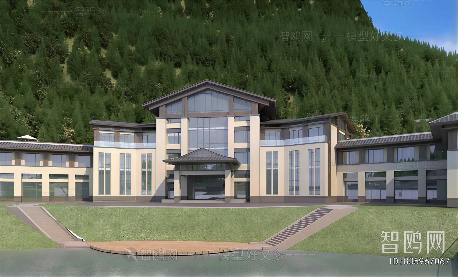 Modern Appearance Of Commercial Building