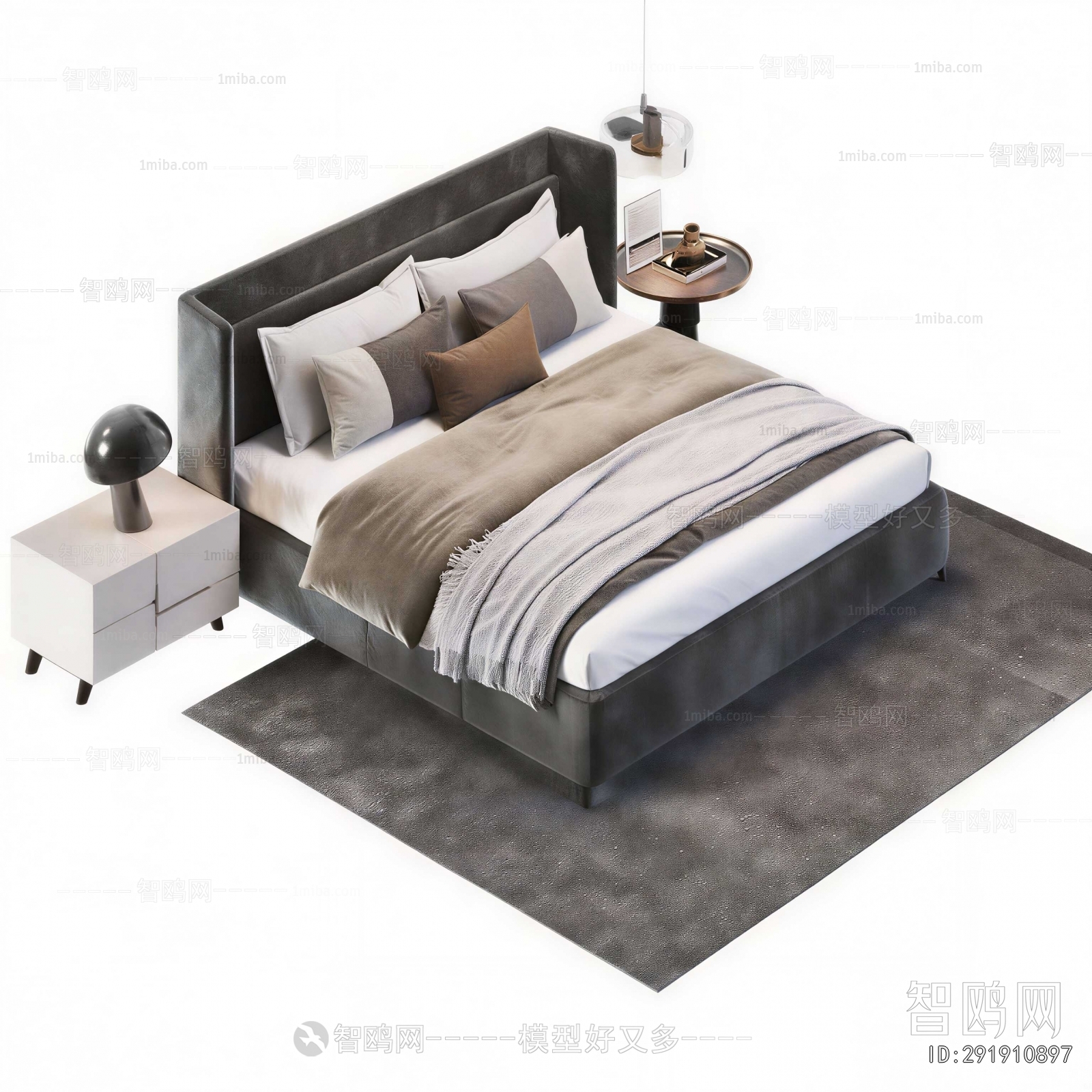 Modern Double Bed