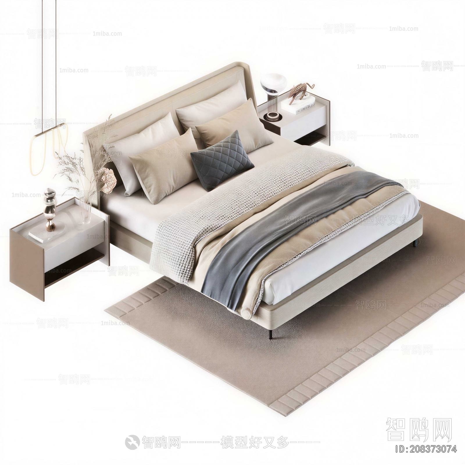 Modern Double Bed
