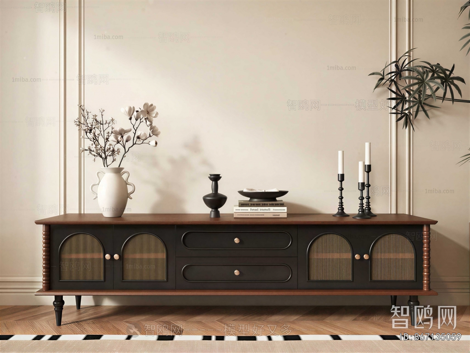 French Style TV Cabinet
