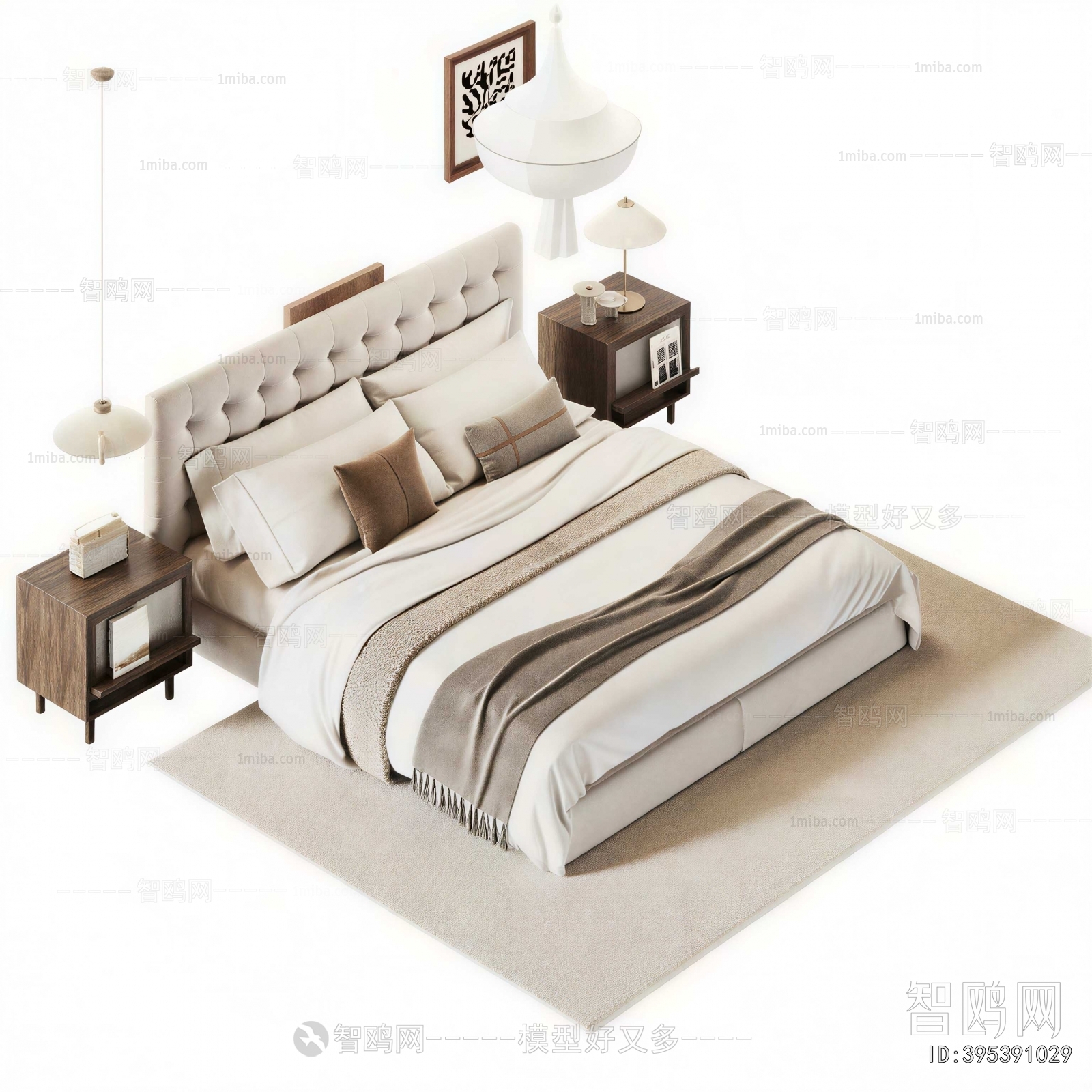 Modern Double Bed