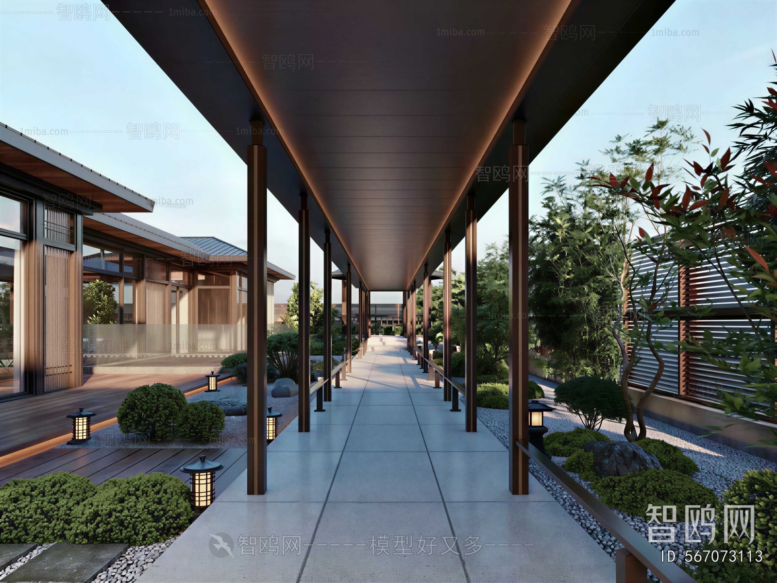 New Chinese Style Gallery Frame