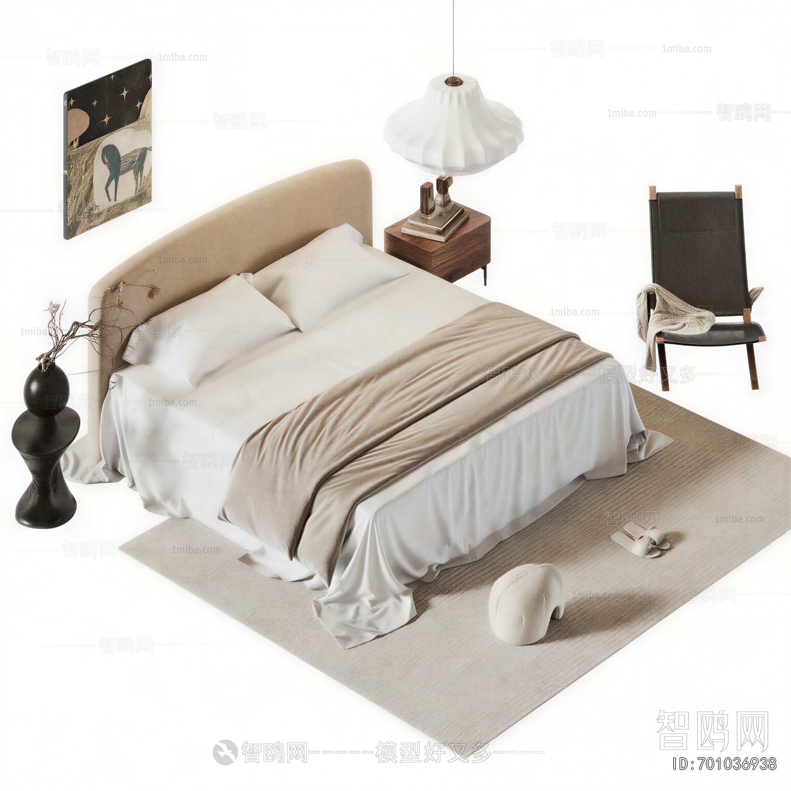 Modern Double Bed