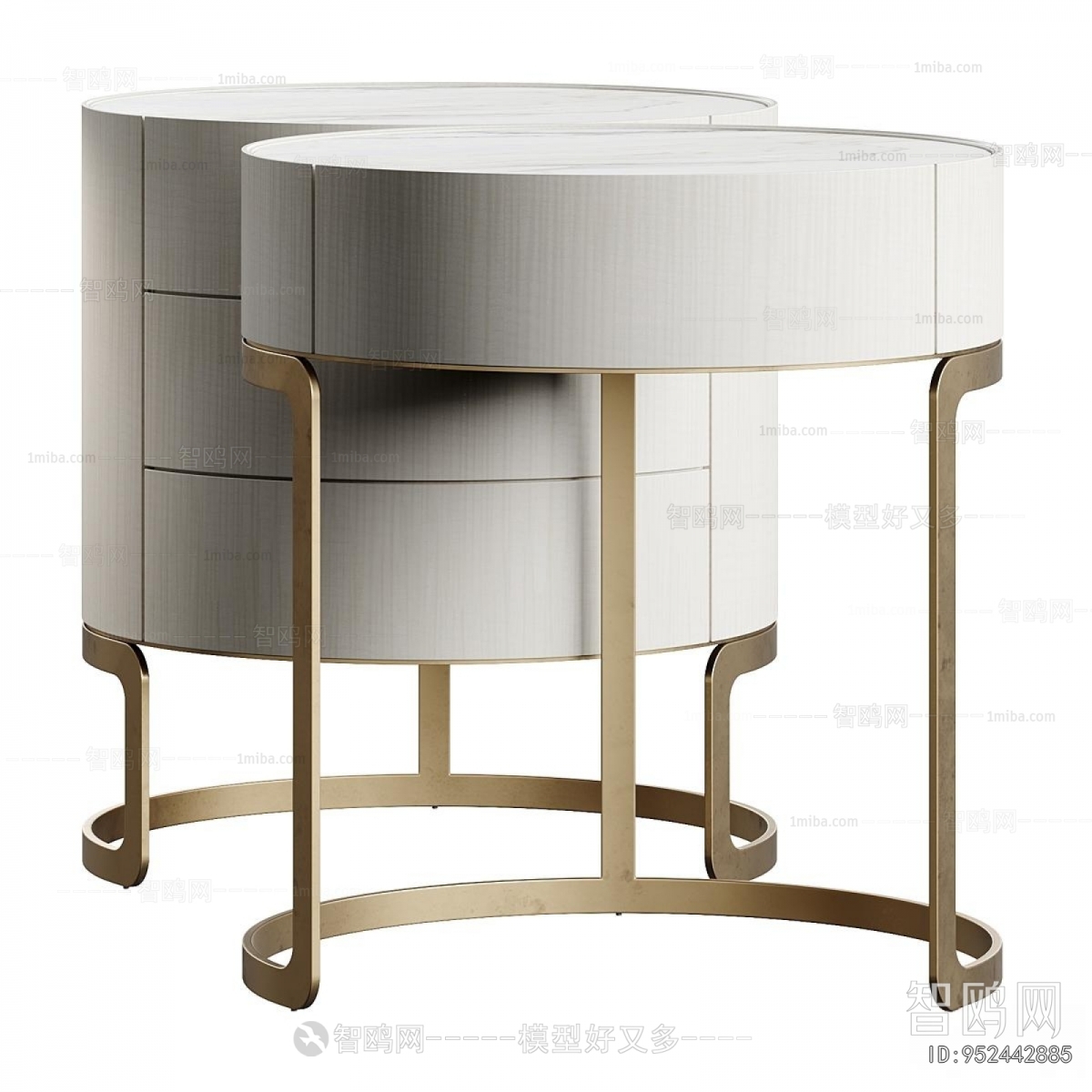 Modern Bedside Cupboard