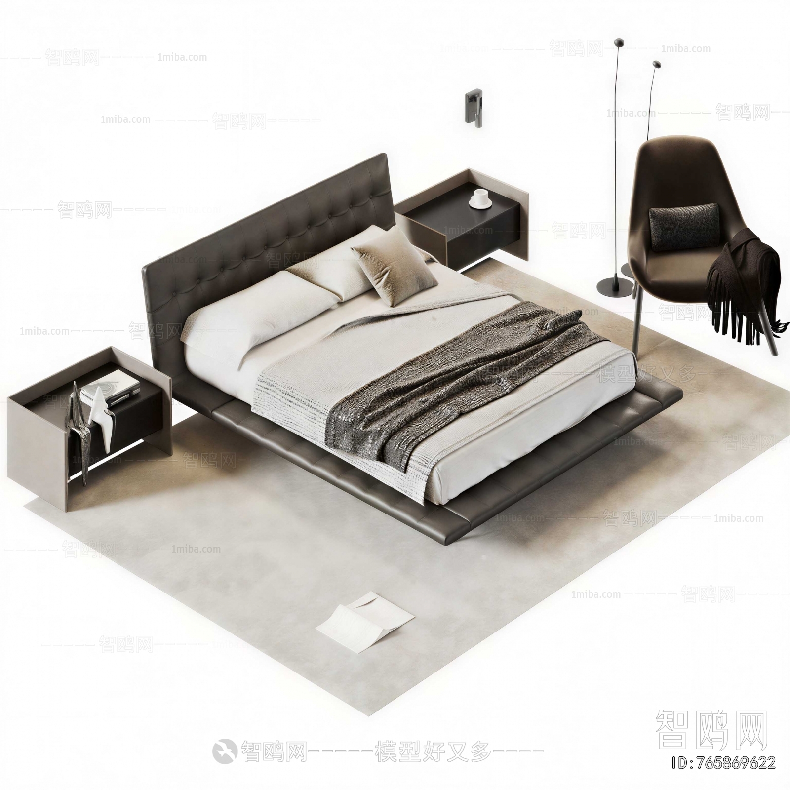 Modern Double Bed