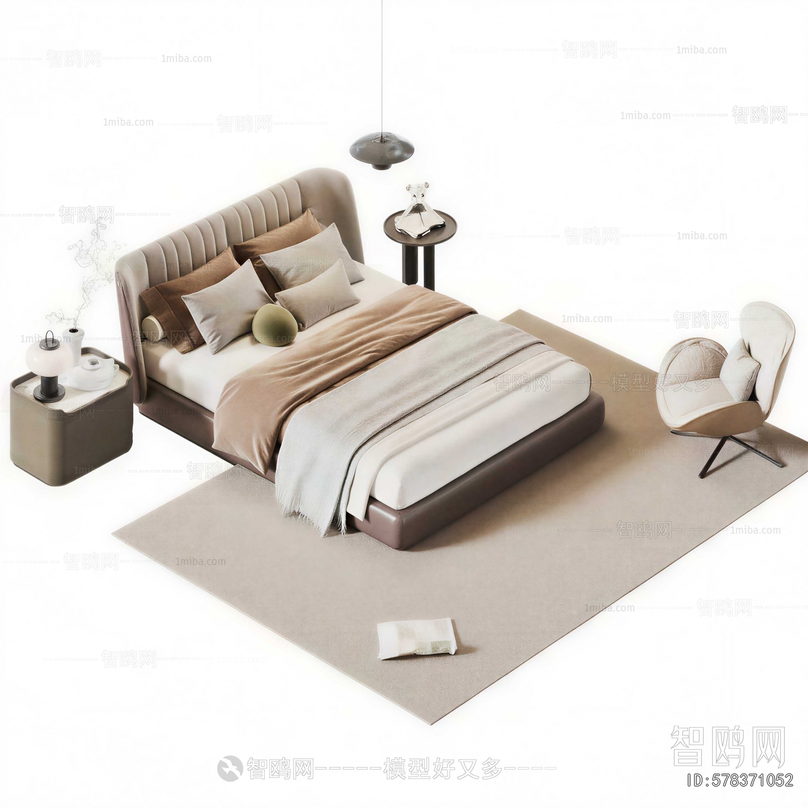 Modern Double Bed