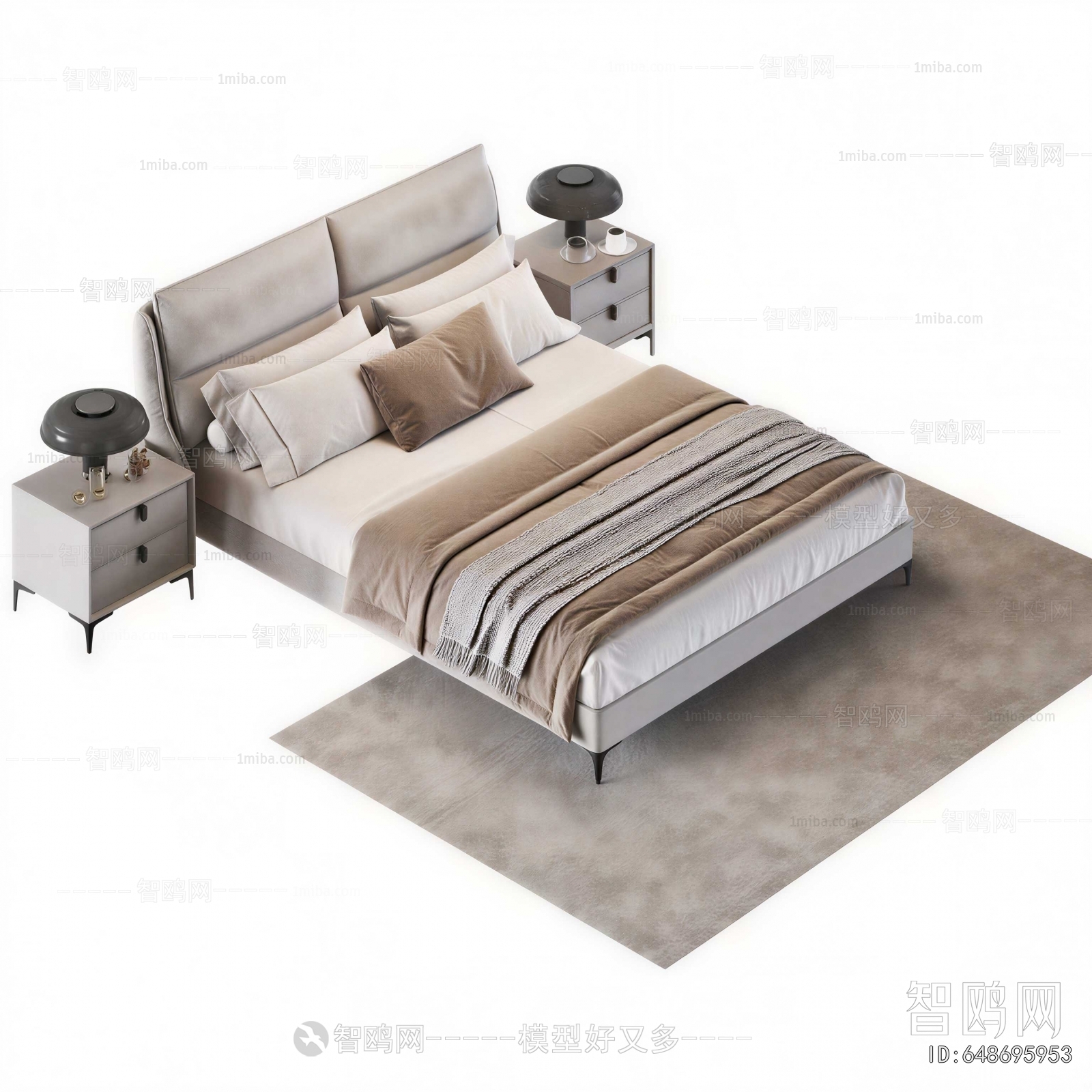 Modern Double Bed