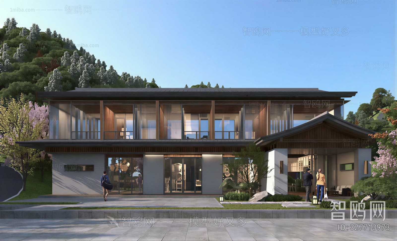 Modern Appearance Of Commercial Building