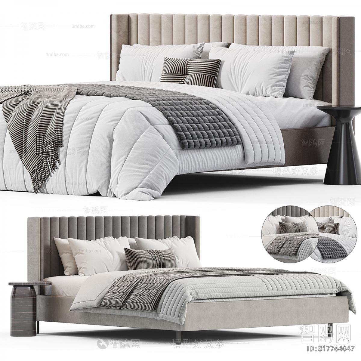 Modern Double Bed
