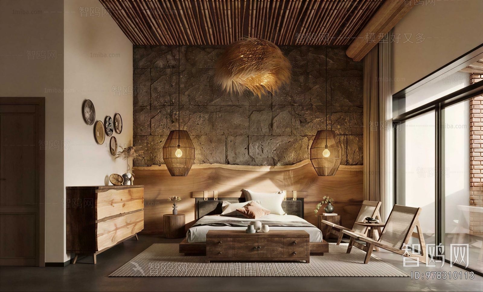 Wabi-sabi Style Residential Hostel