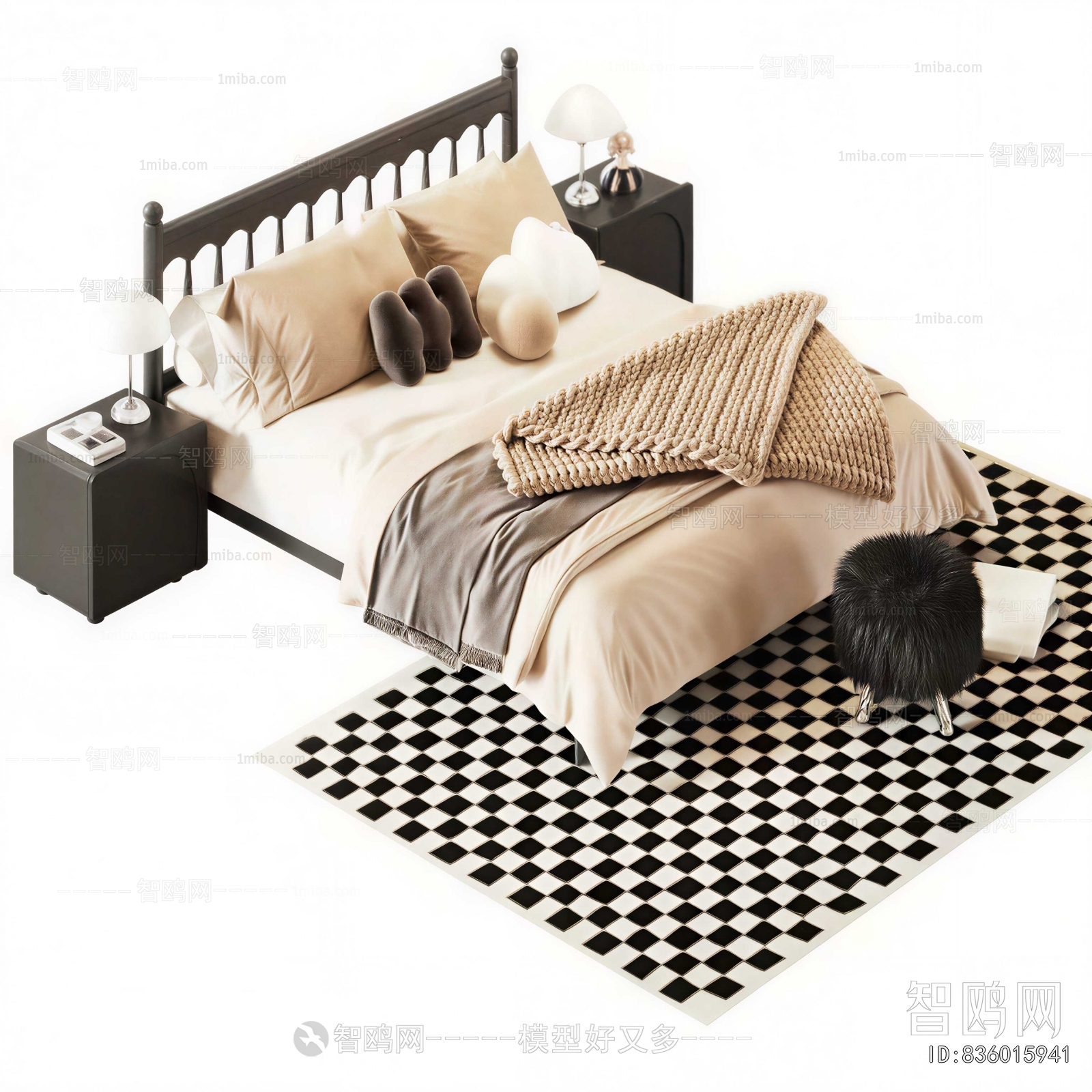 Modern Double Bed