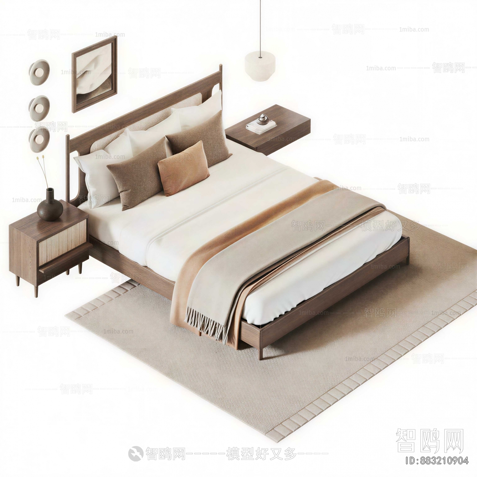 Modern Double Bed