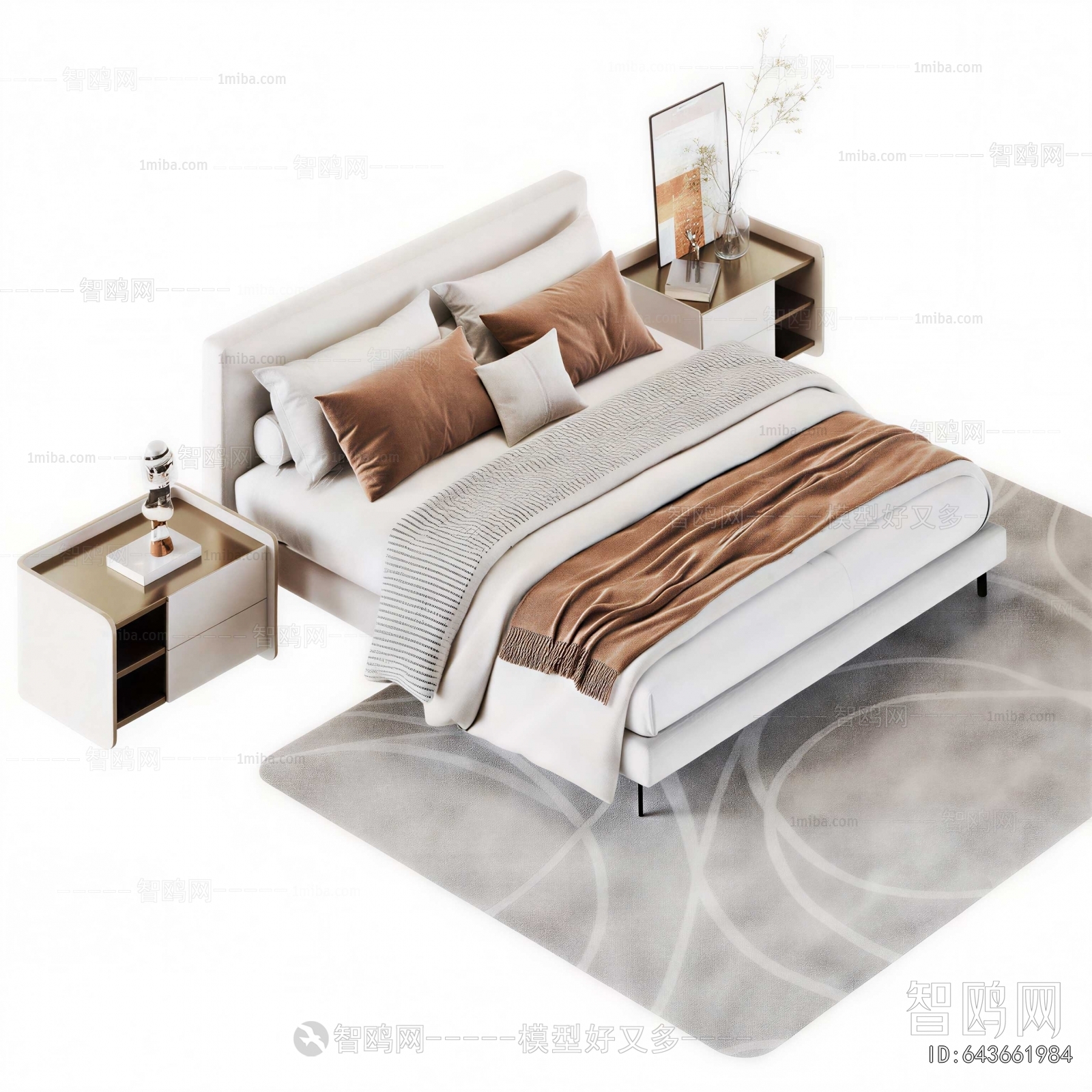 Modern Double Bed
