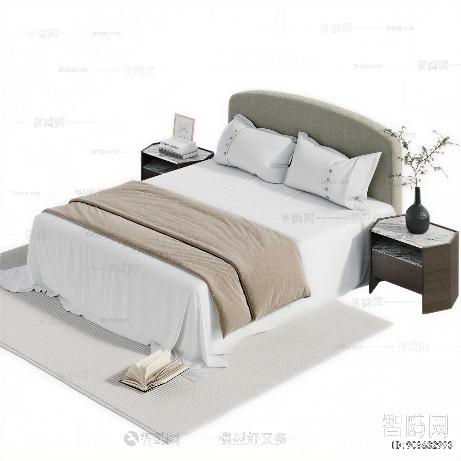 Modern Double Bed