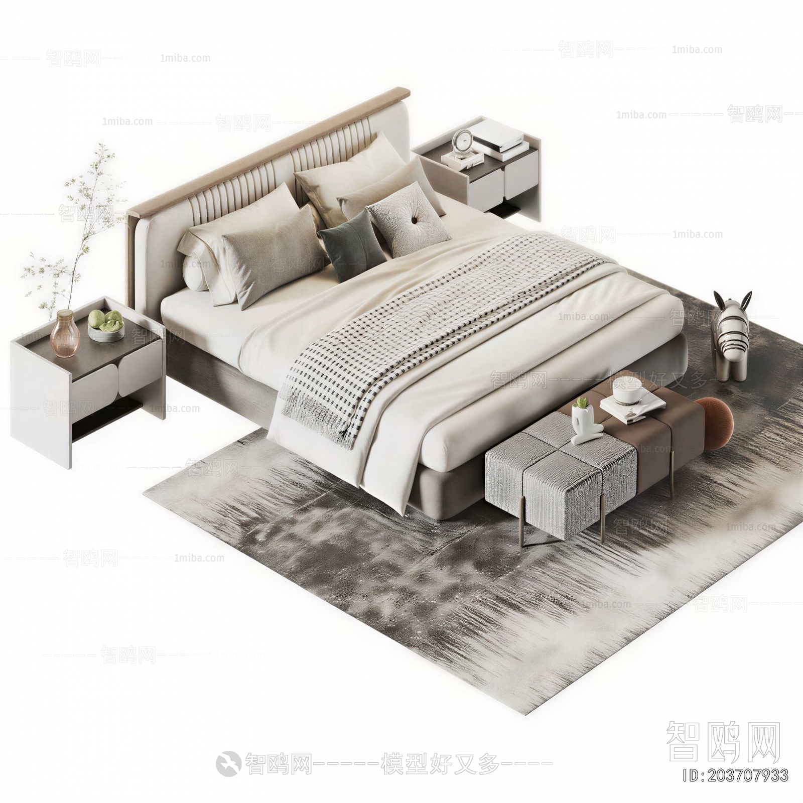Modern Double Bed