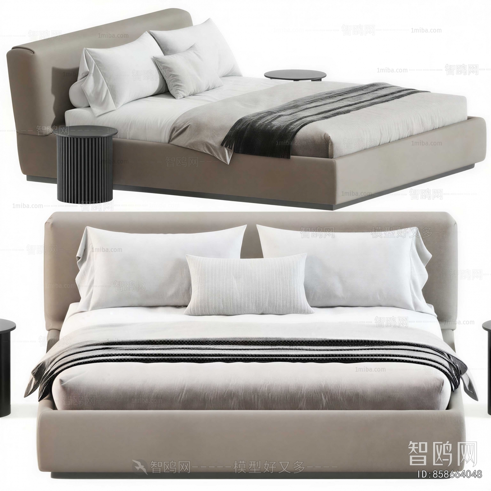 Modern Double Bed