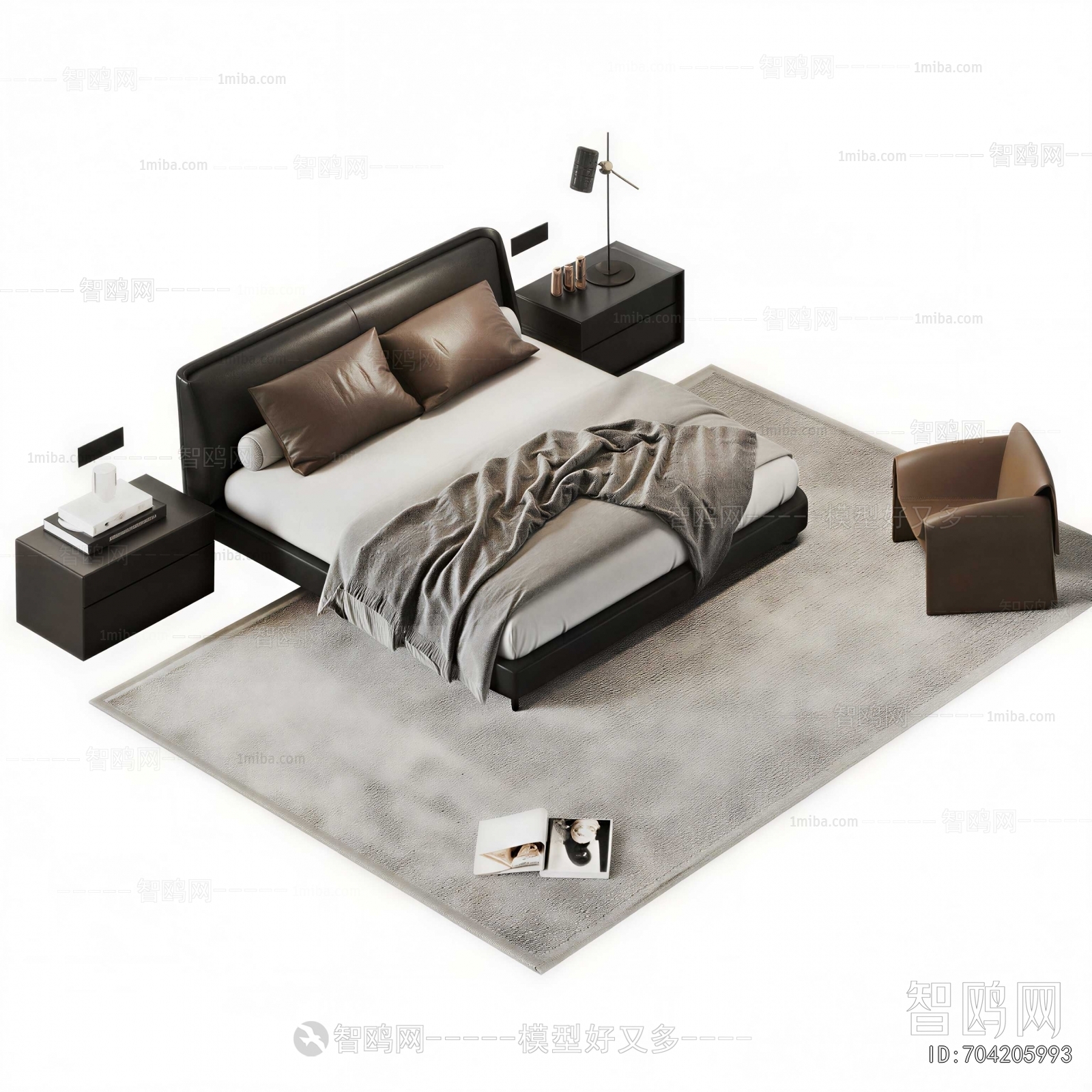 Modern Double Bed