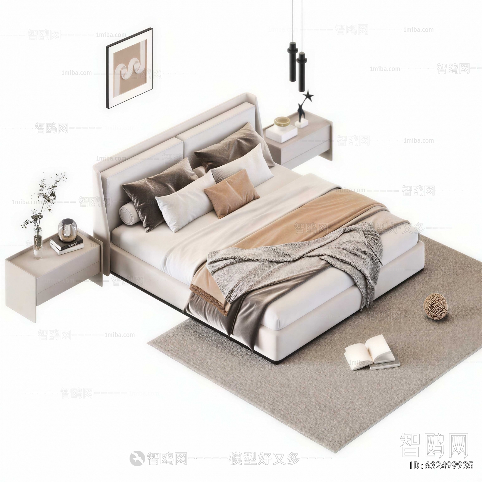 Modern Double Bed