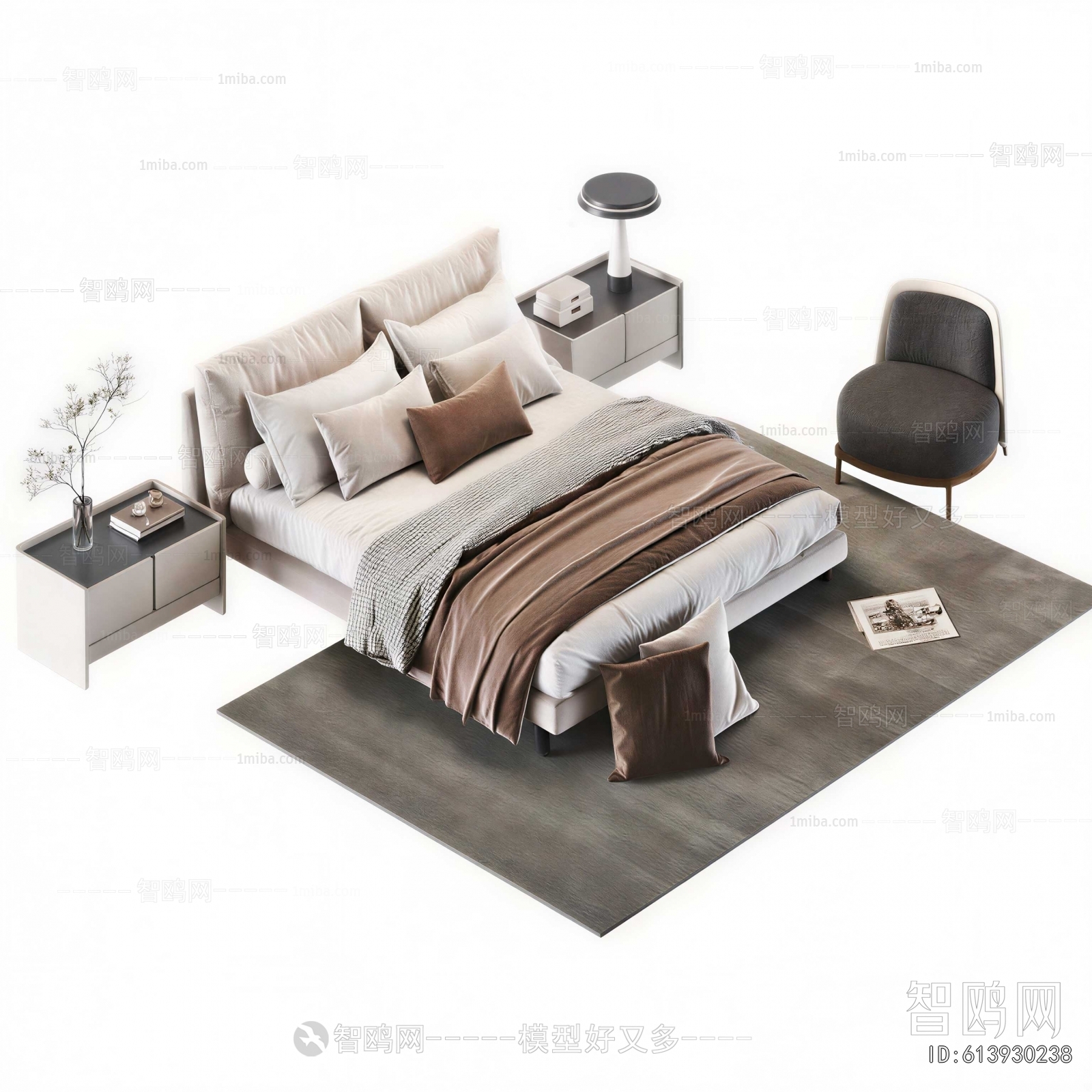 Modern Double Bed
