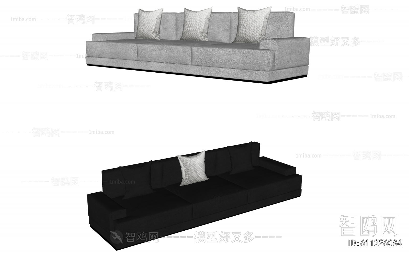 Modern Three-seat Sofa