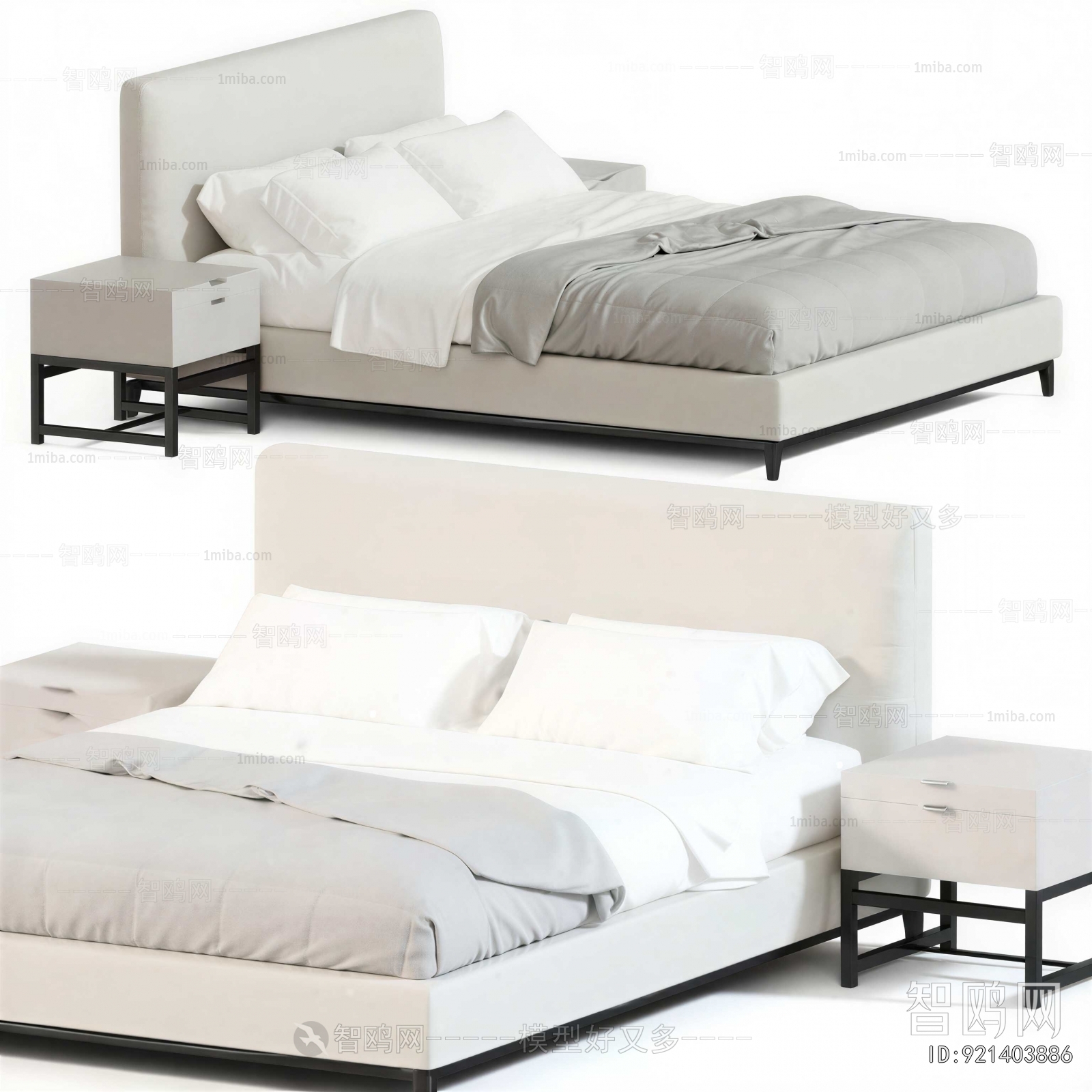 Modern Double Bed