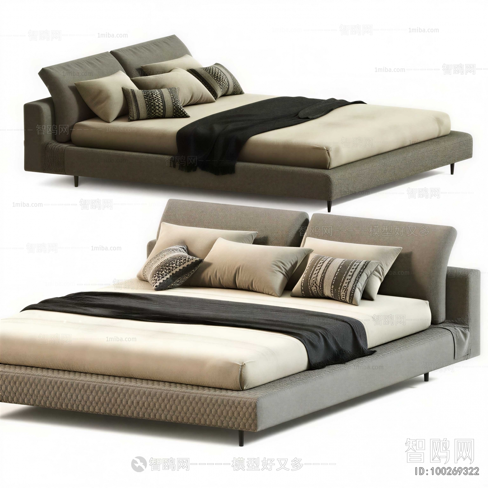 Modern Double Bed
