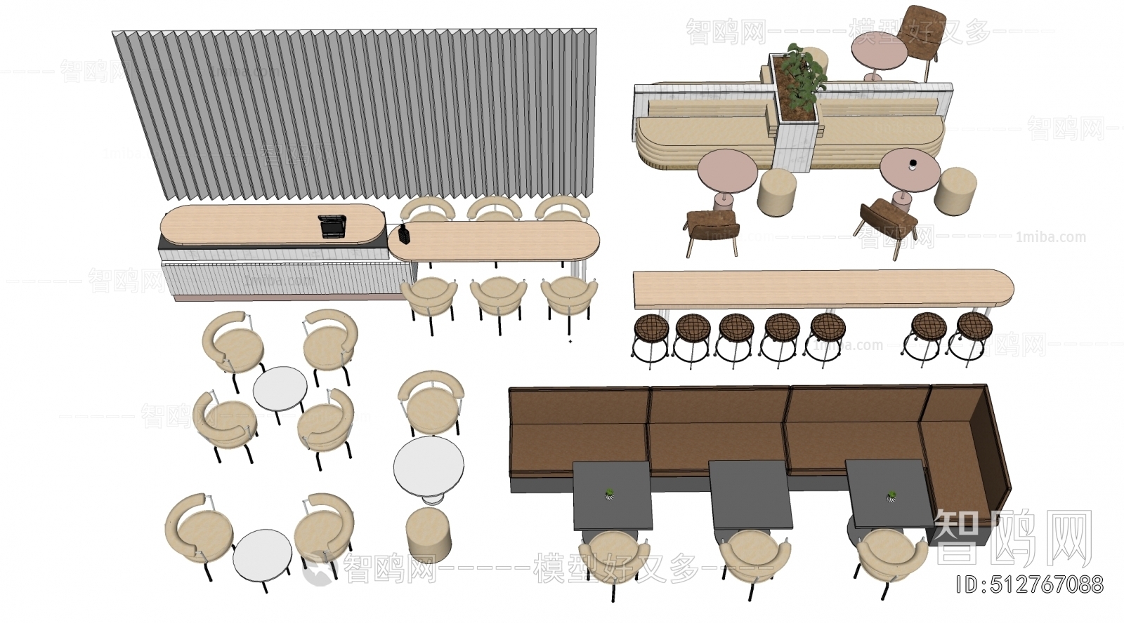 Modern Leisure Table And Chair