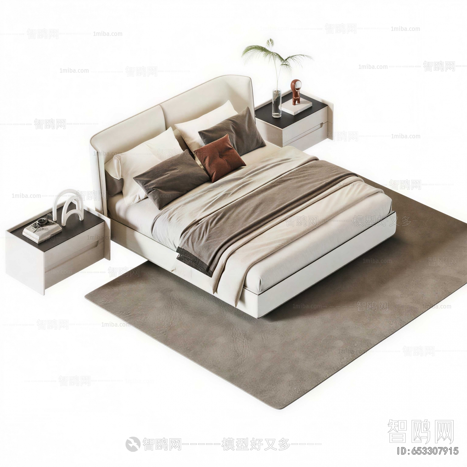 Modern Double Bed