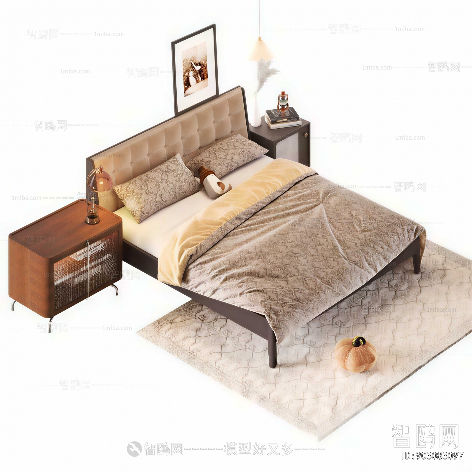 Modern Double Bed