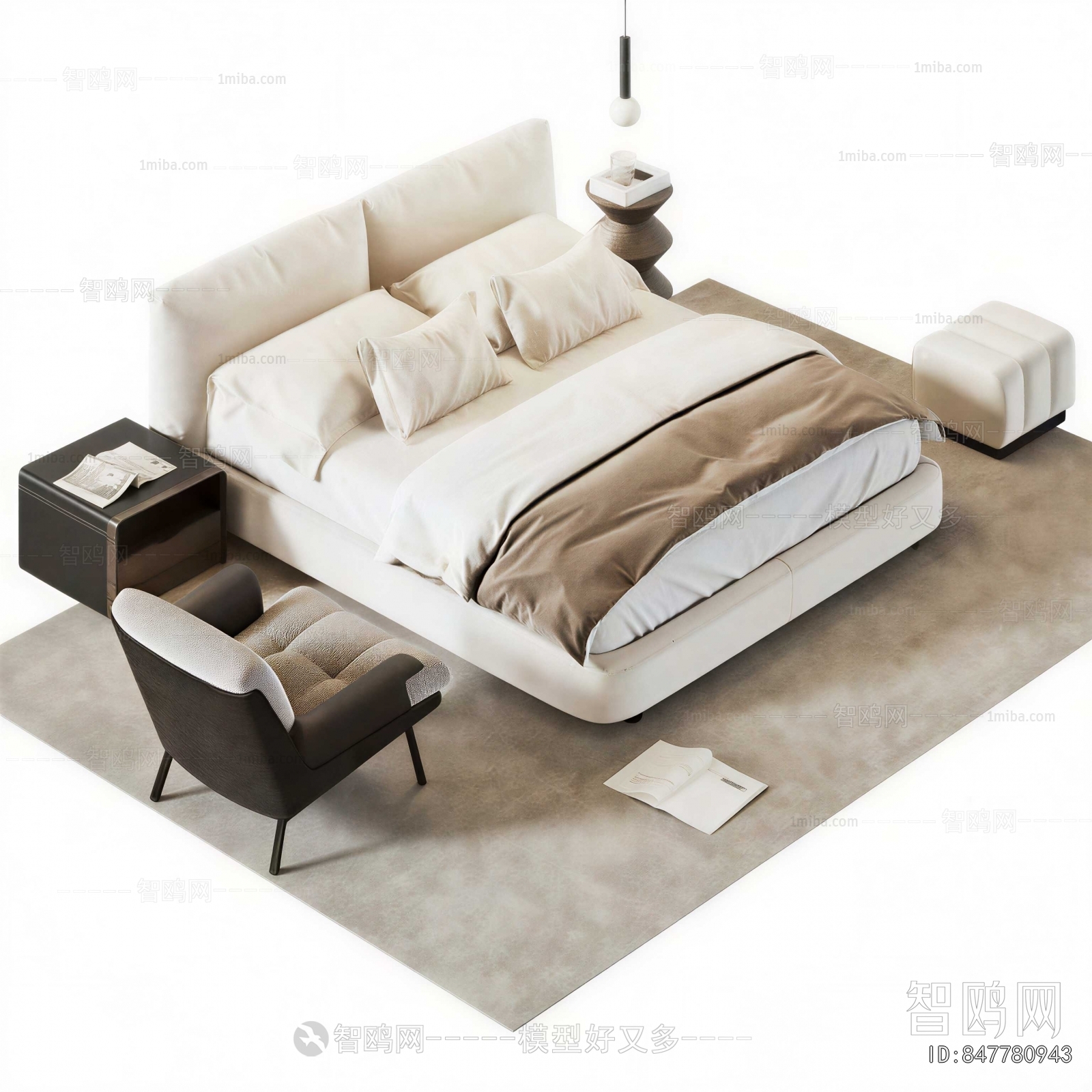 Modern Double Bed
