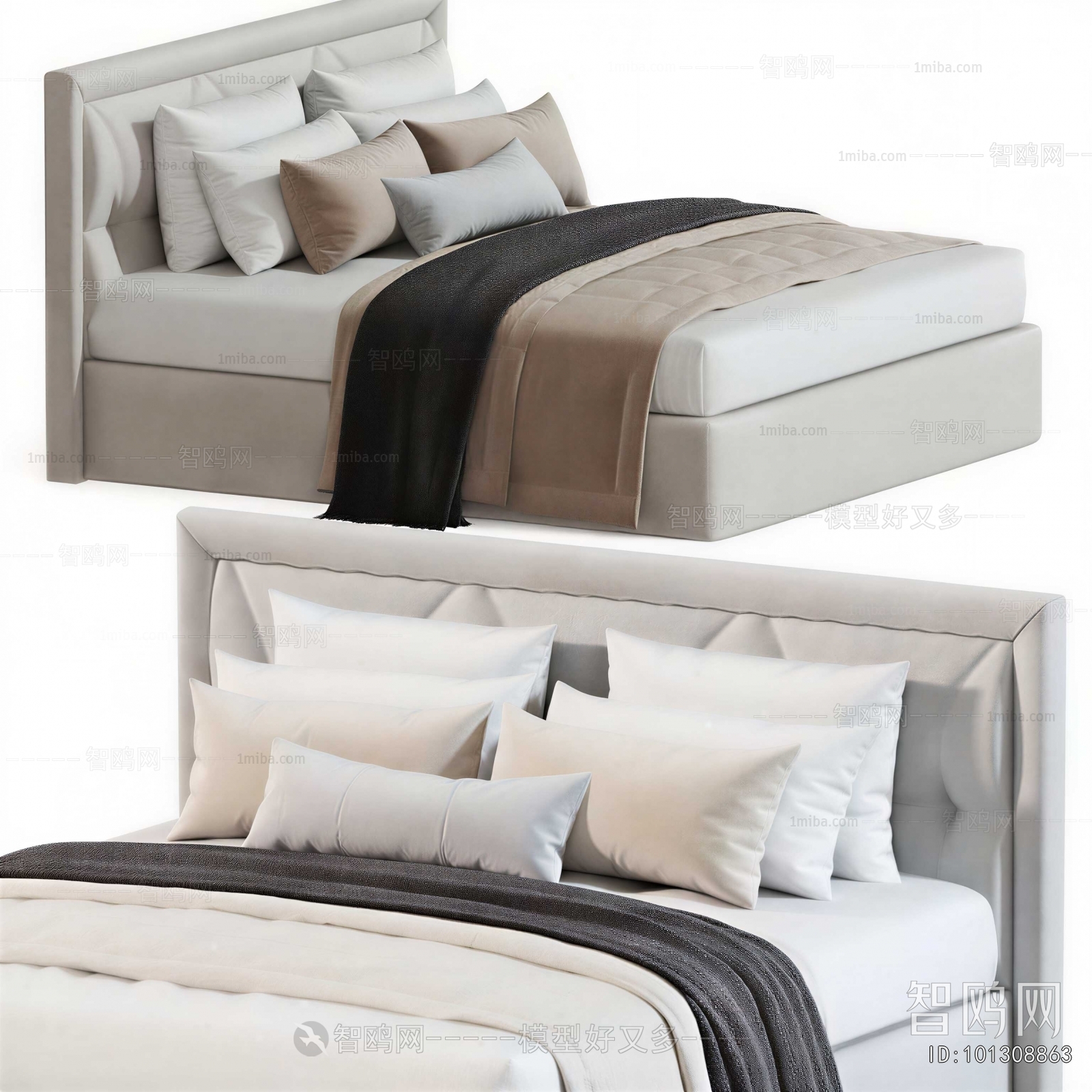 Modern Double Bed