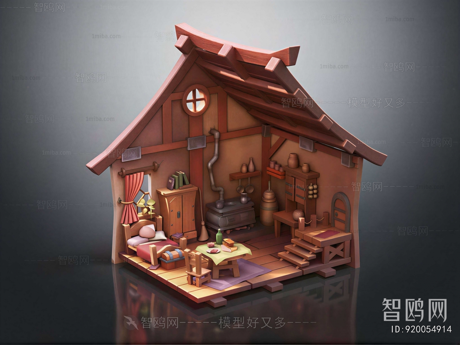 Modern Cartoon House