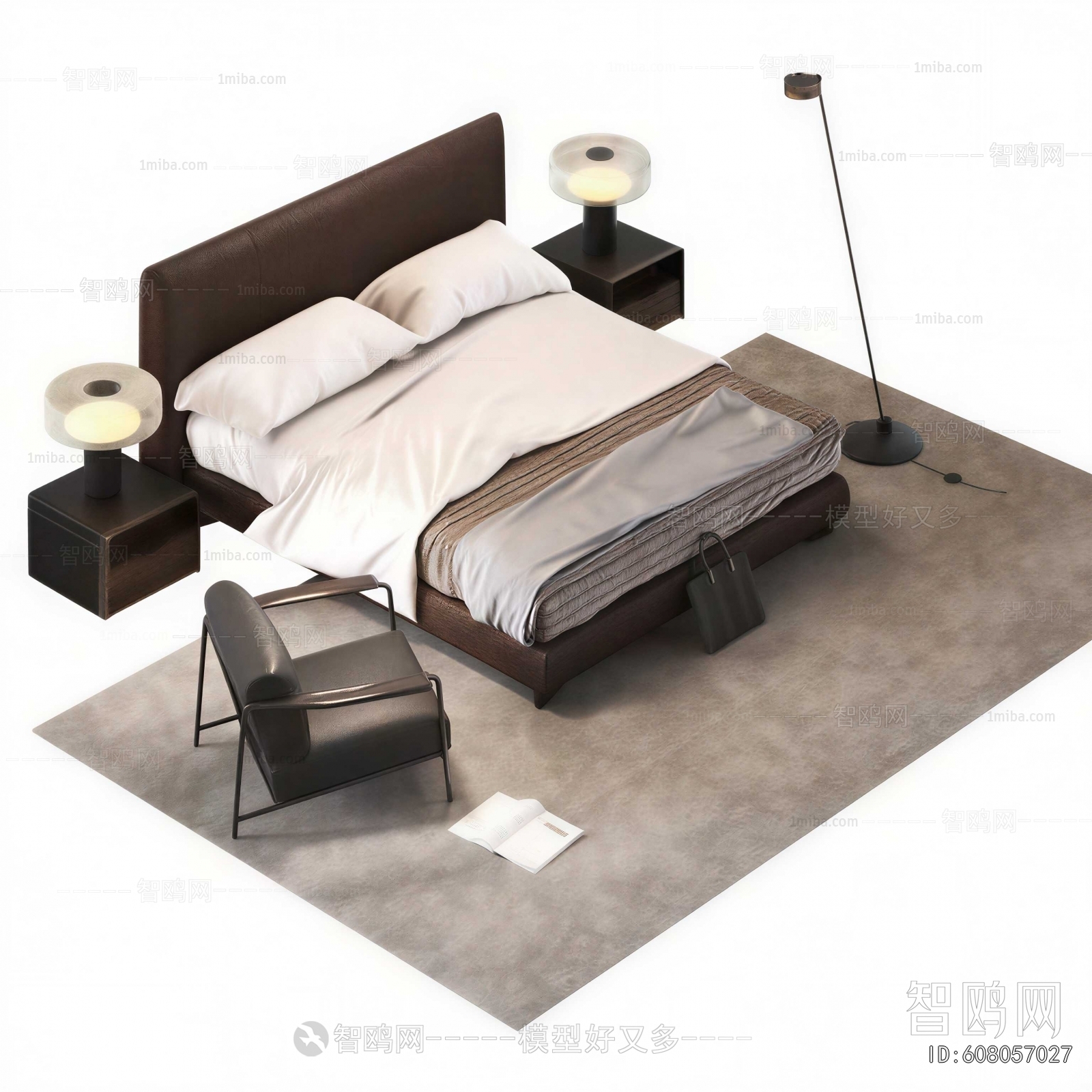 Modern Double Bed