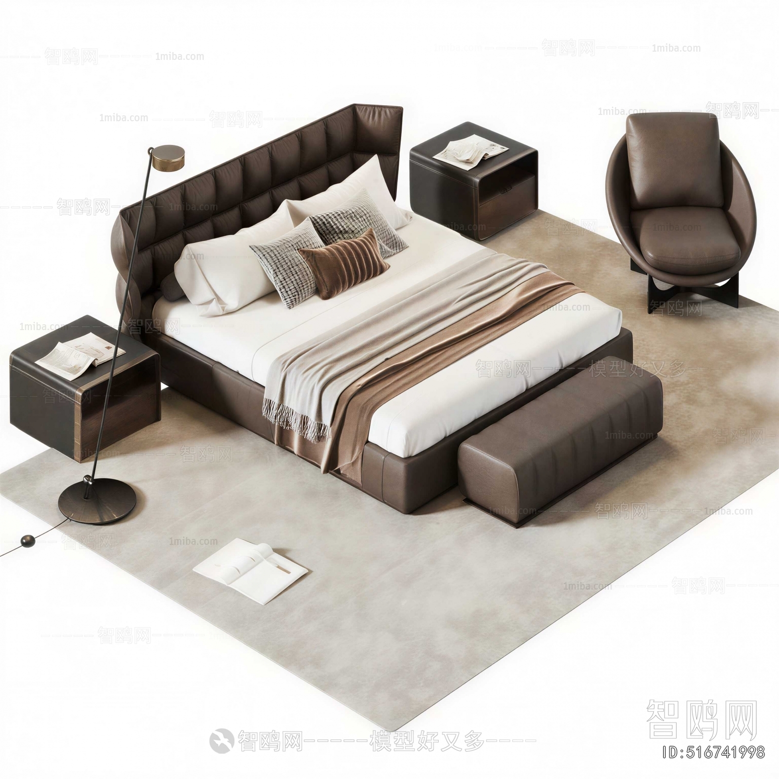 Modern Double Bed