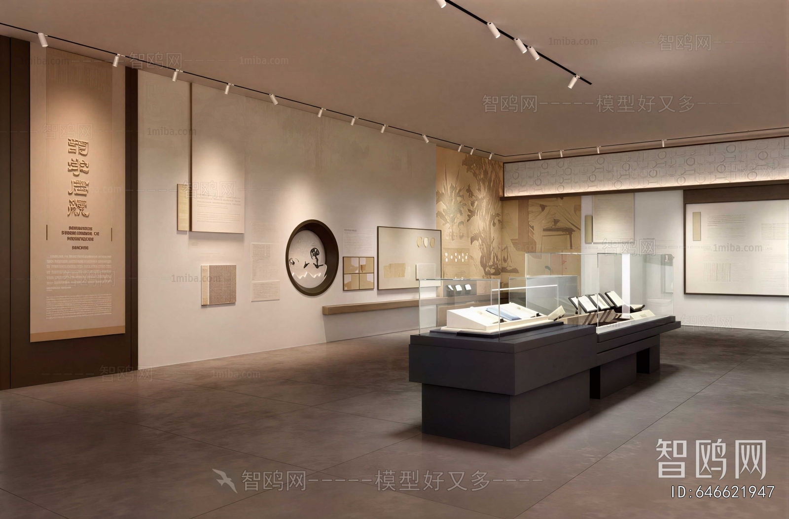 New Chinese Style Exhibition Hall