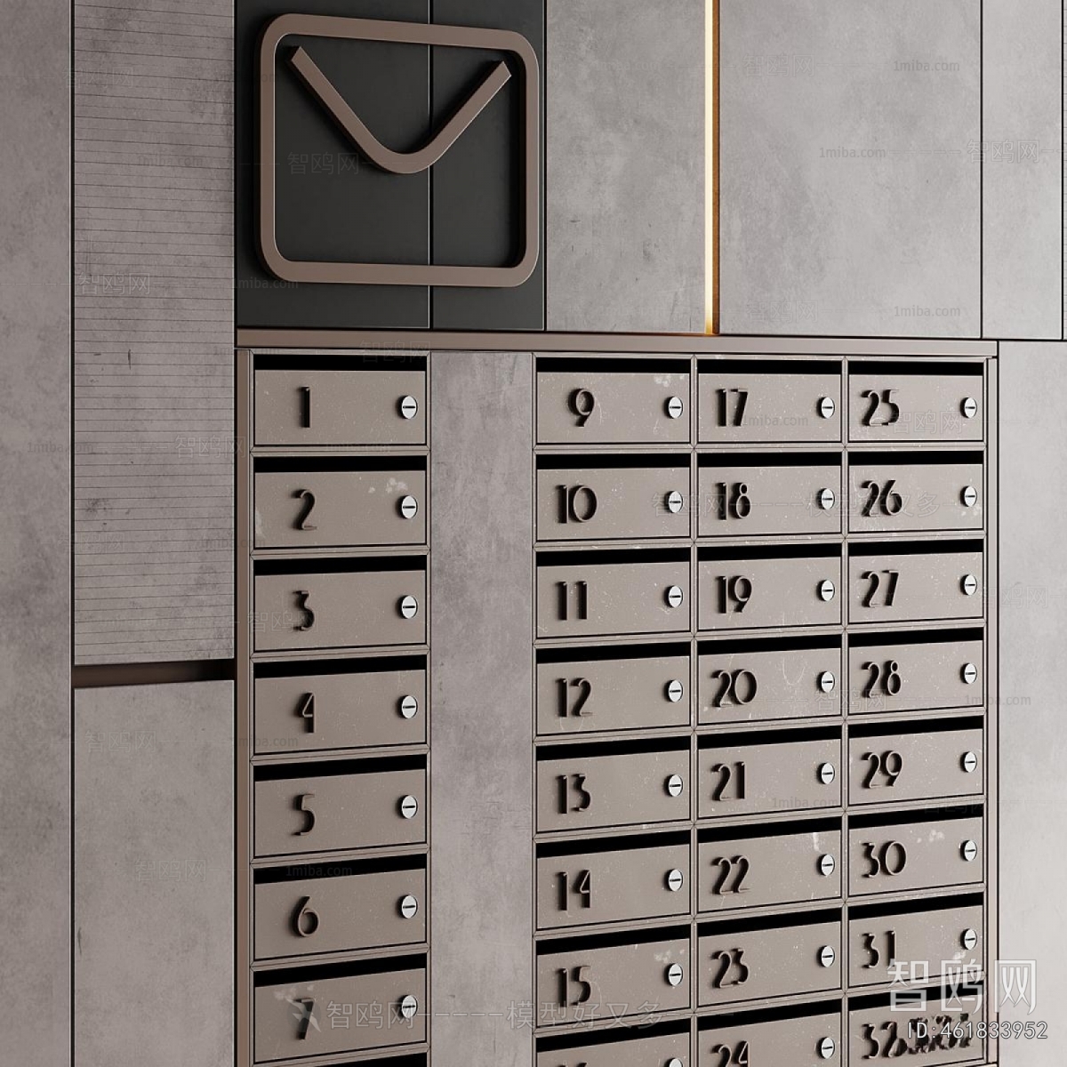 Modern Public Cabinet/lock Cabinet