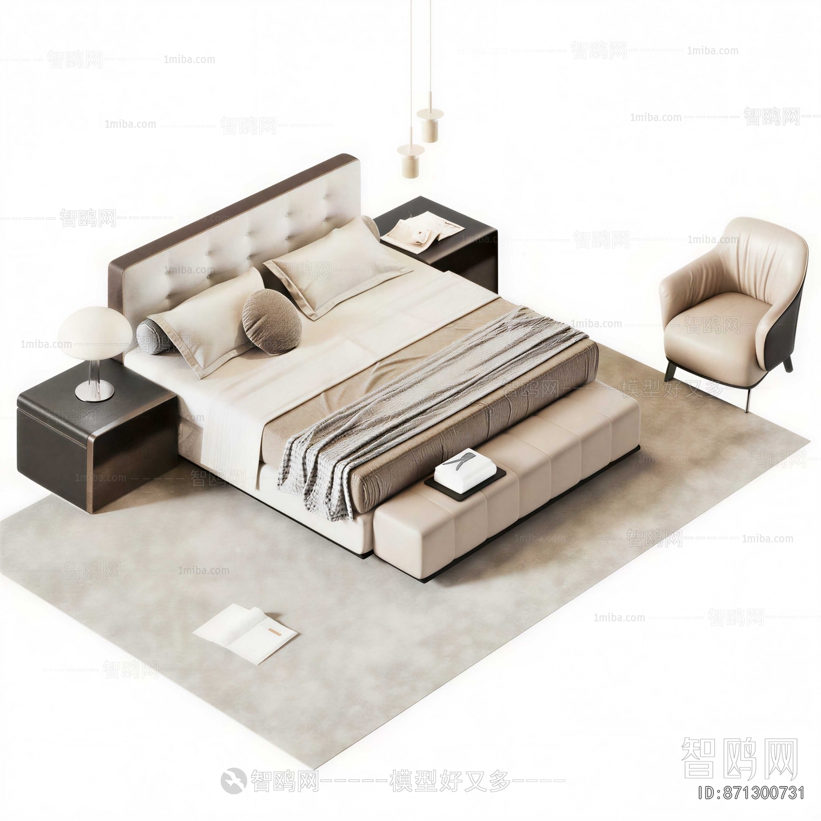 Modern Double Bed
