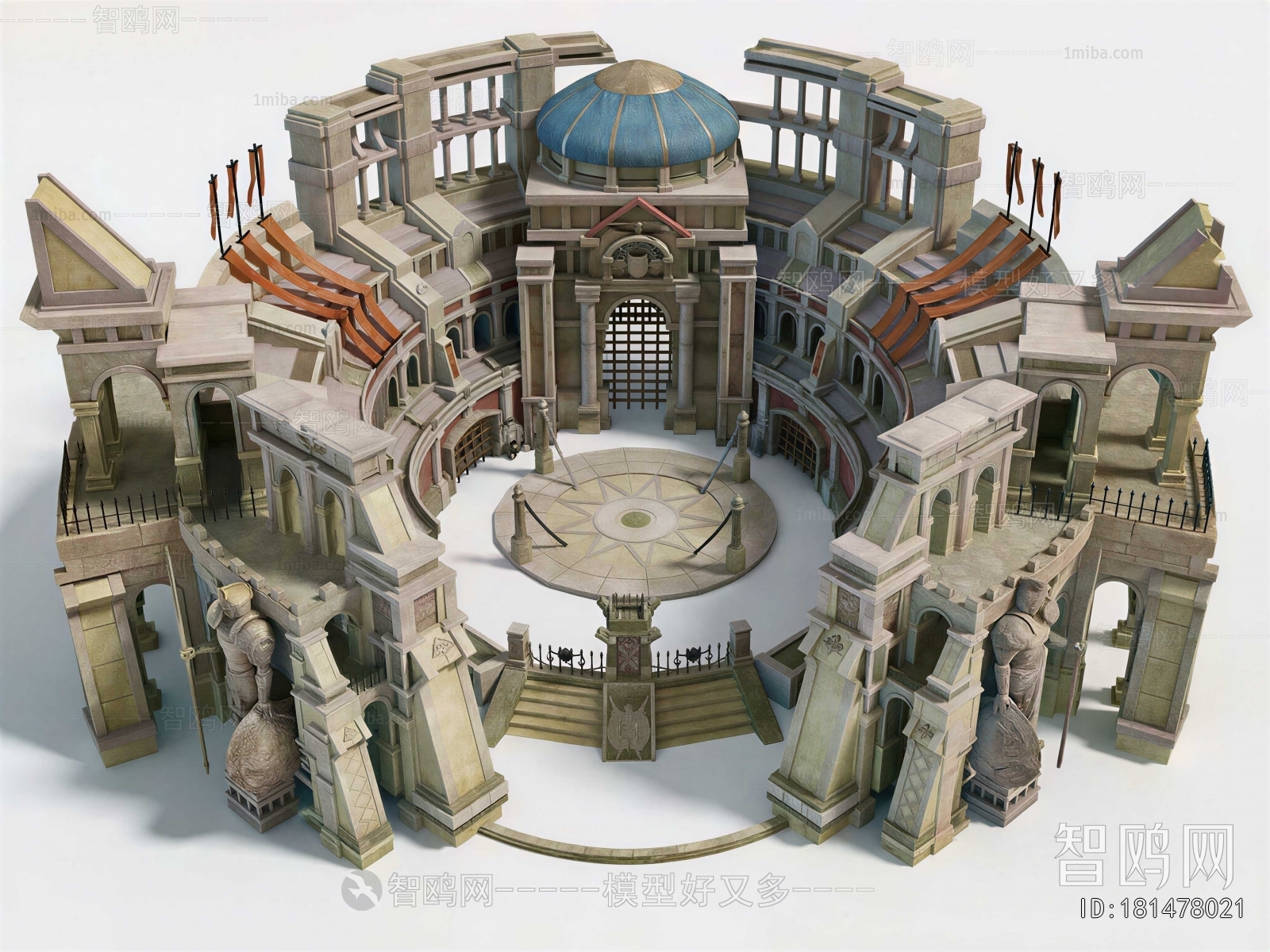 European Style Building Appearance