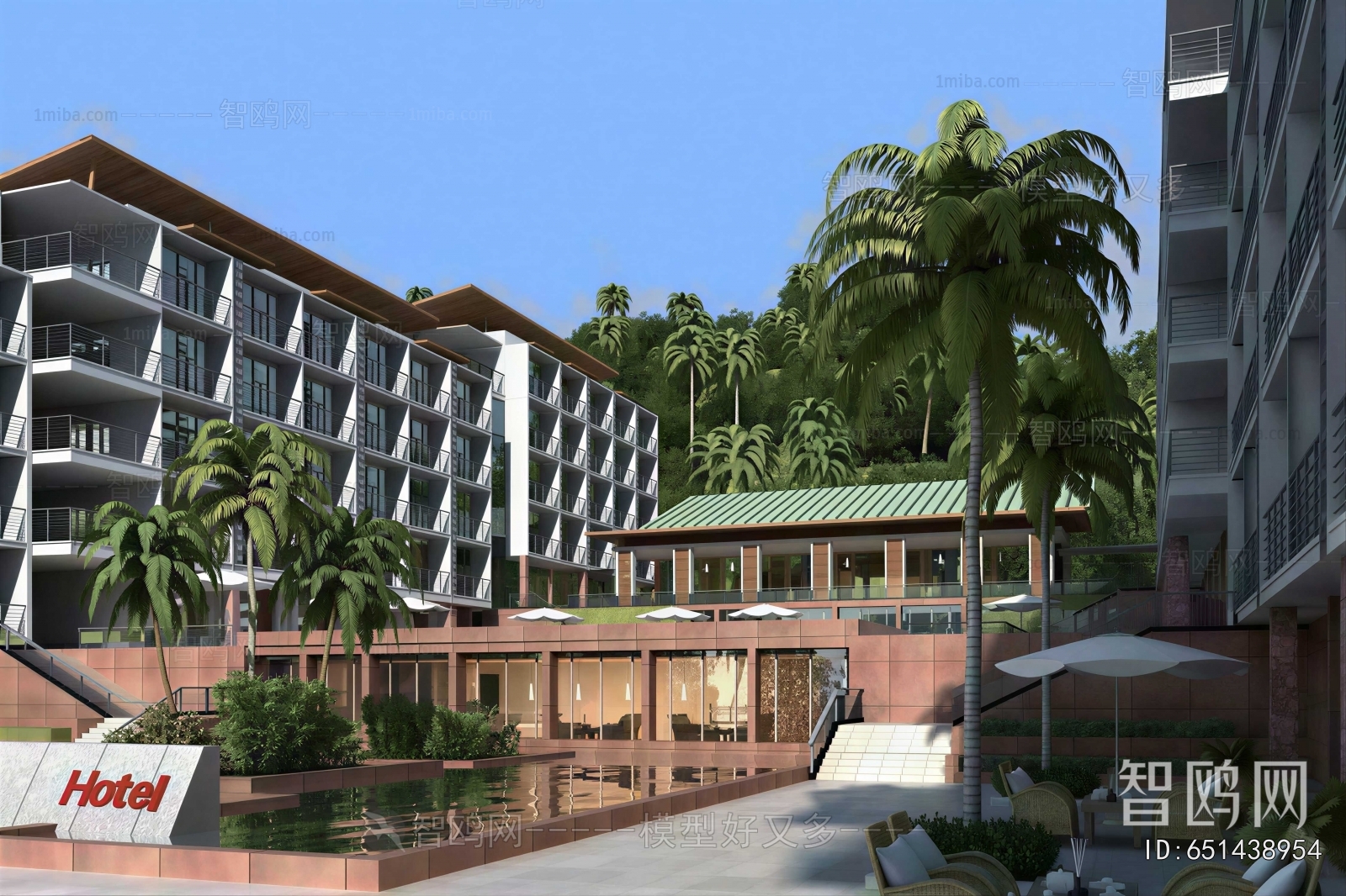 Modern Appearance Of Commercial Building