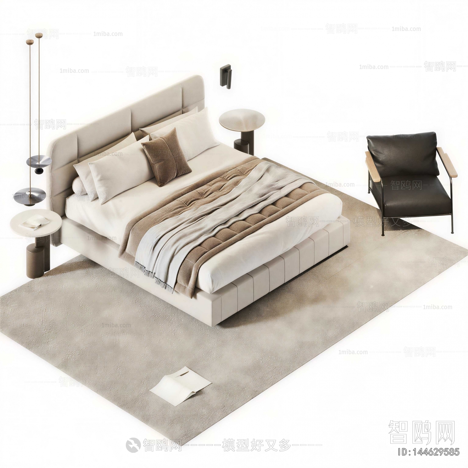 Modern Double Bed