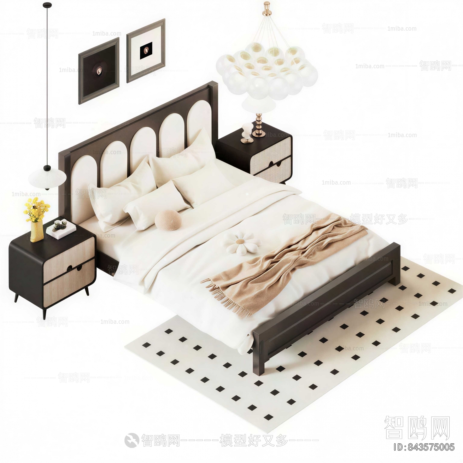Modern Double Bed