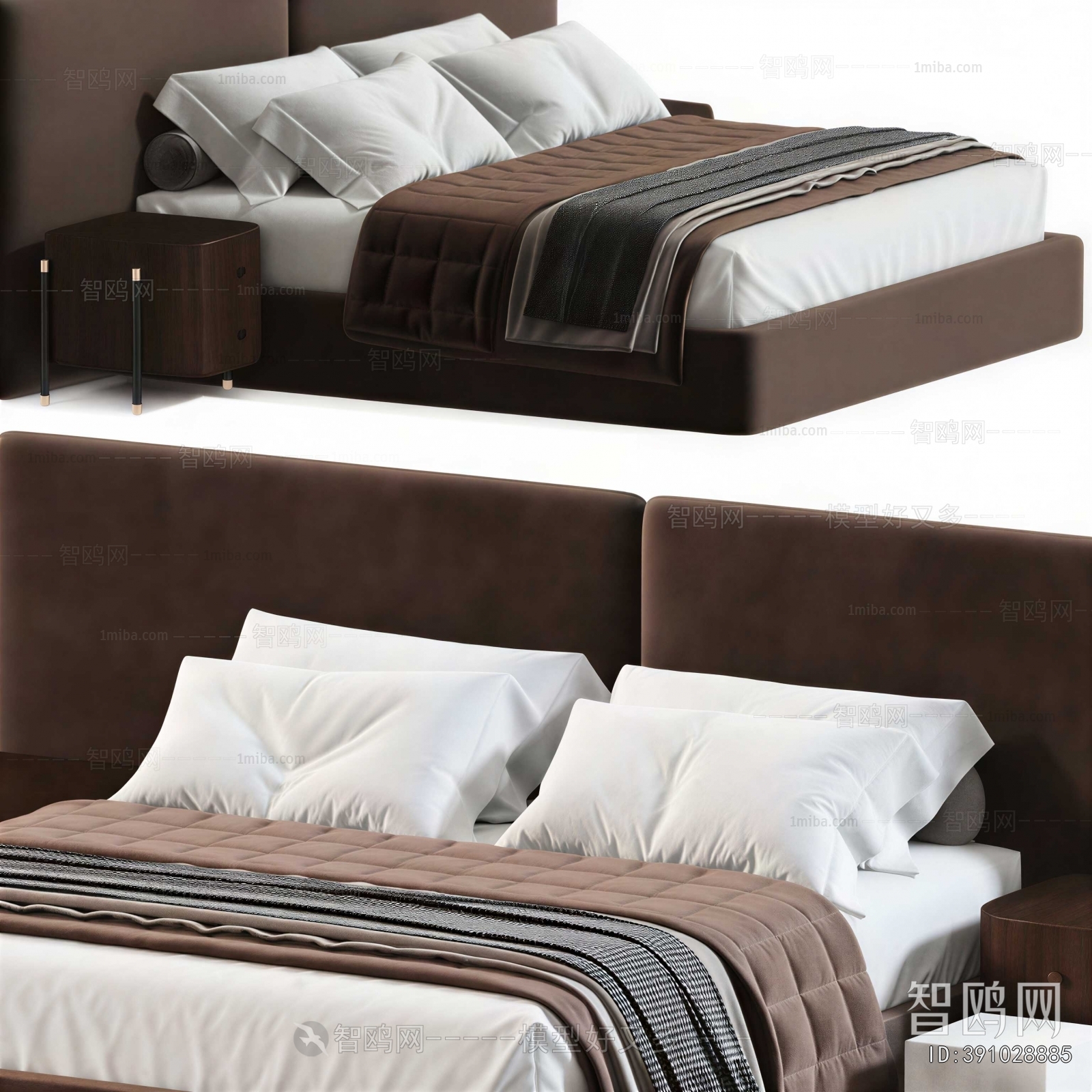 Modern Double Bed