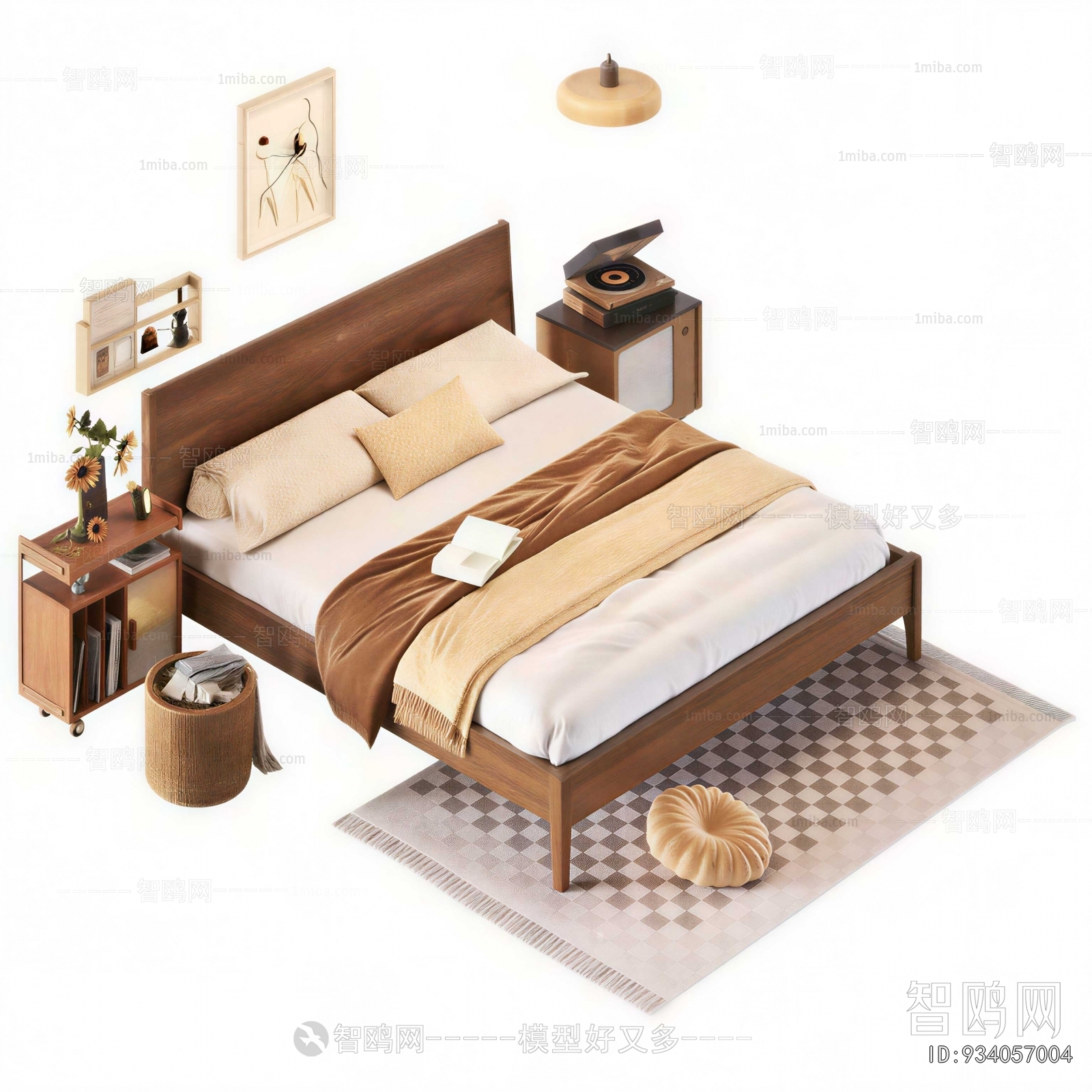 Modern Double Bed